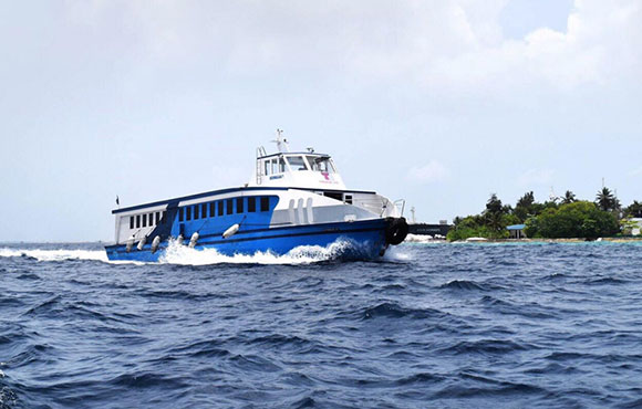 Public ferry timings Maldives