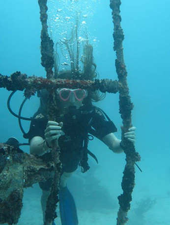 Beginner diving course